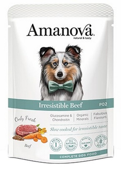 Amanova wołowina 100g - mokra karma dla dorosłych psów