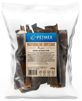 Petmex skóra kozy 200g - naturalny gryzak dla psów