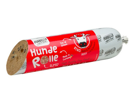 Purbello Monoprotein Sausage Wołowina 400g - mokra karma dla psów
