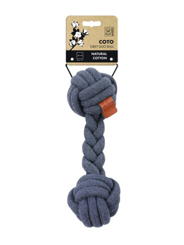 Mpets zabawka COTO Duo Ball 28cm szary