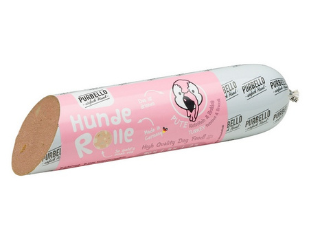 Purbello Monoprotein Sausage Indyk 400g - mokra karma dla psów