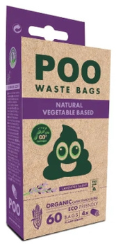 Mpets woreczki na odchody POO o zapachu lawendy 4x15 szt.