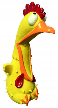 Lupi Pets kurczak rozdziawiony 18cm - lateksowa zabawka dla psa