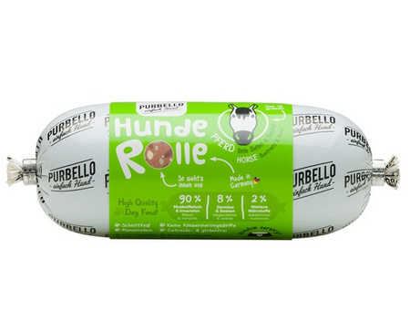 Purbello Monoprotein Sausage Konina 200g - mokra karma dla psów