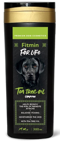 Fitmin dog For life Tree Oil 300ml - szampon przeciwpasożytniczy dla psów