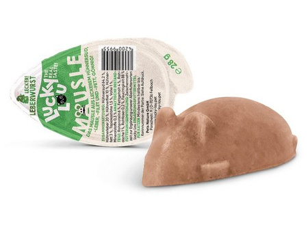 Lucky Lou Mausle Kiełbasa z wątróbki 28g - przysmak dla kotów