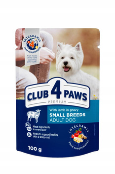 Club 4 Paws jagnięcina w sosie saszetka 100g