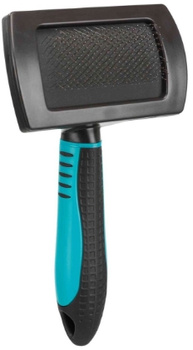 Trixie szczotka plastikowa z drucianym włosiem 10x17cm