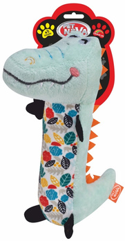 Pet Nova pluszowy krokodyl z piszczałką dla psa 20cm