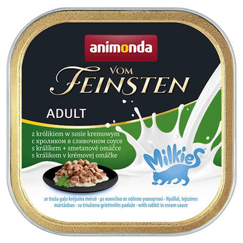 Animonda Carny vom Feinsten królik w kremowym sosie tacka 100g