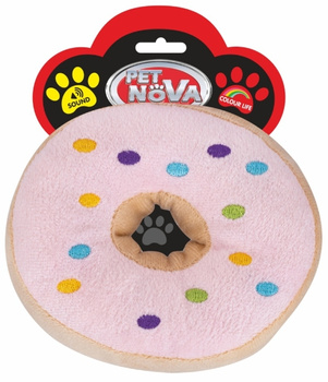Pet Nova pluszowy donut dla psa 12cm