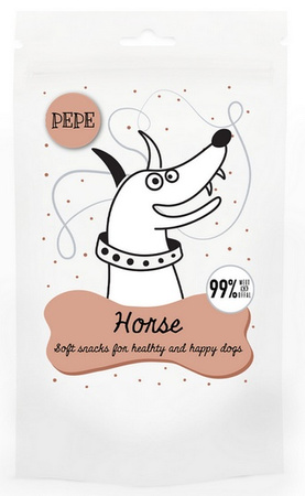 Paka Zwierzaka PEPE Mini Chunkies Horse (koń) 70g