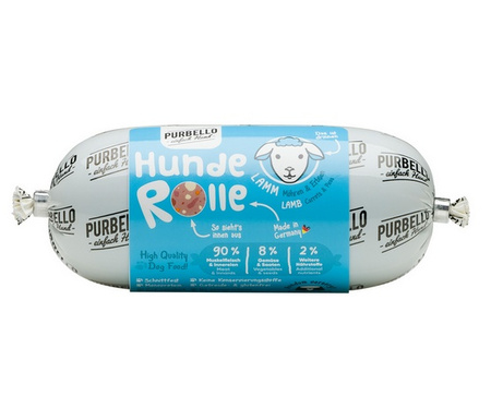 Purbello Monoprotein Sausage Jagnięcina 200g - mokra karma dla psów