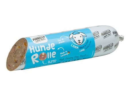 Purbello Monoprotein Sausage Jagnięcina 400g - mokra karma dla psów