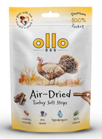 Ollo Air-Dried Turkey Strips 80g - przysmaki dla psa z indyka