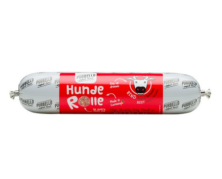 Purbello Monoprotein Sausage Wołowina 400g - mokra karma dla psów