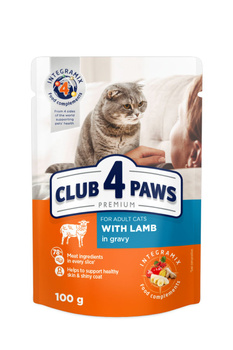 Club 4 Paws jagnięcina w sosie saszetka 100g