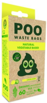 Mpets woreczki na odchody POO o zapachu cytryny 4x15 szt.