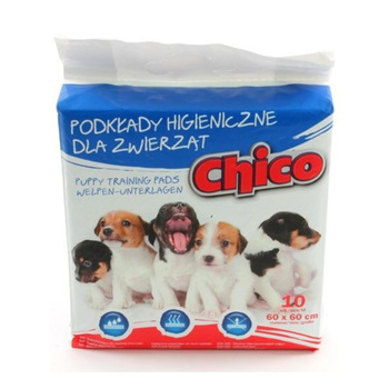 Chico mata, podkład higieniczny dla psa 60x60cm 10szt.