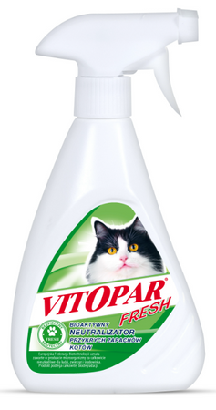 Vitopar Fresh uniwersalny neutralizator przykrych zapachów kotów 500ml