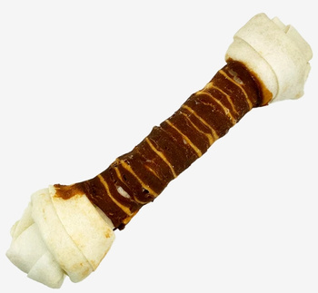 Happy Snacky kość wiązana z wołowiną i dorszem 24cm