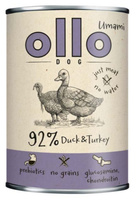 Ollo Umami Kaczka z indykiem 400g - mokra karma dla dorosłych psów