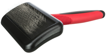 Trixie szczotka plastikowa z drucianym włosiem 12x16cm