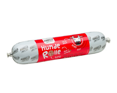 Purbello Monoprotein Sausage Wołowina 400g - mokra karma dla psów