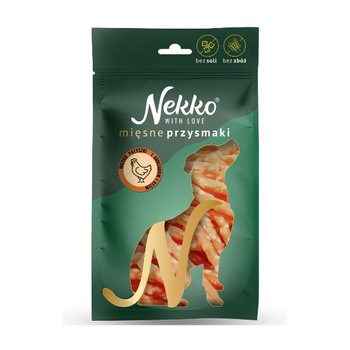 Nekko Patyczki kurczak z ryżem miękkie 80g