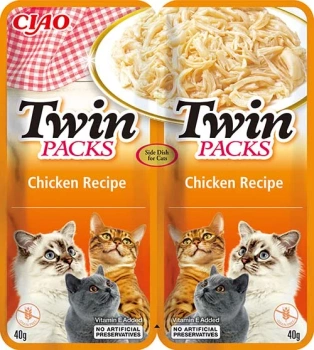 Inaba Twin Packs Chicken Recipe in Chicken Broth 2x40g