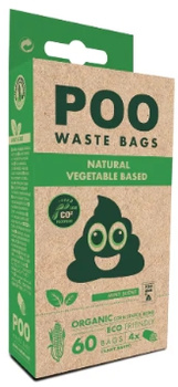 Mpets woreczki na odchody POO o zapachu mięty 4x15 szt.