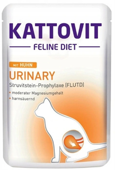 Kattovit Urinary z kurczakiem 85g - mokra karma dla dorosłych kotów