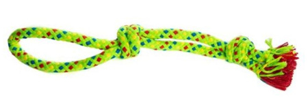 Chico sznur pętla 2 węzły 35cm - szarpak dla psa