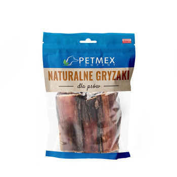 Petmex Przełyk wołowy płaski 100g - naturalny gryzak dla psów