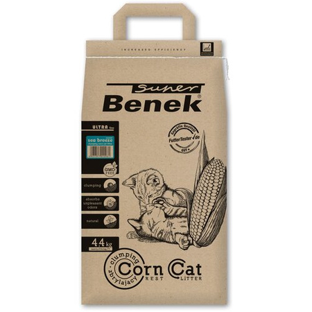 Super Benek Corn Ultra żwirek bryza morska 7l