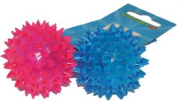 Yarro piłka z kolcami piszcząca 5cm - gumowa zabawka dla psa