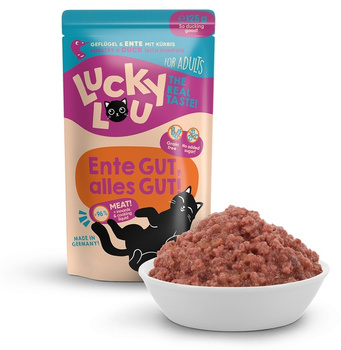 Lucky Lou Lifestage Drób i kaczka 125g - mokra karma dla dorosłych kotów