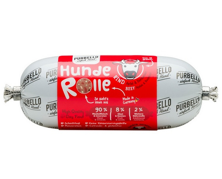 Purbello Monoprotein Sausage Wołowina 200g - mokra karma dla psów