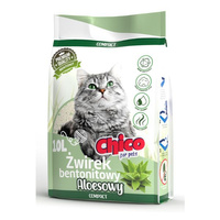 Chico Compact żwirek bentonitowy Aloesowy 10l