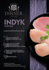 Dinner Cat indyk z kurczakiem 1,5kg - sucha karma dla kociąt