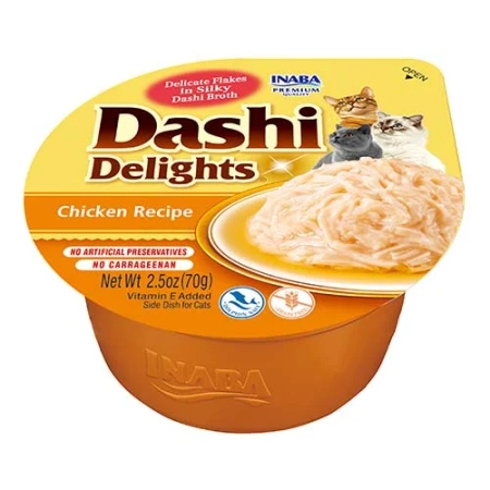 Inaba Cat Dashi Delights kurczak 70g