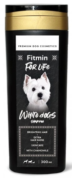 Fitmin For Life White dogs 300ml - szampon dla psów o białej i jasnej sierści