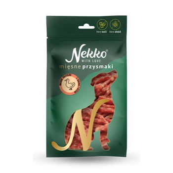 Nekko Patyczki kaczka z ryżem miękkie 80g