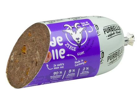 Purbello Monoprotein Sausage Koza 200g - mokra karma dla psów