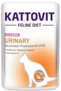 Kattovit Urinary z łososiem 85g - mokra karma dla dorosłych kotów