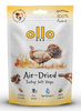 Ollo Air-Dried Turkey Strips 80g - przysmaki dla psa z indyka