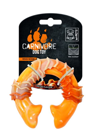 Mpets gryzak CARNIVORE Ring Bone bekon S 10cm