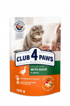 Club 4 Paws kaczka w sosie saszetka 100g