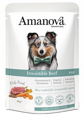 Amanova wołowina 100g - mokra karma dla dorosłych psów