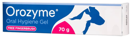 Orozyme – żel do higieny jamy ustnej dla psów i kotów 70g